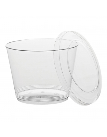 COPO ACRILICO 110ML C/ TAMPA ACRILICA - PW-10 TWH (3314)