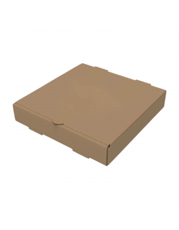Caixa para Pizza Quadrada Lisa Parda 35cm - MASTERPELL