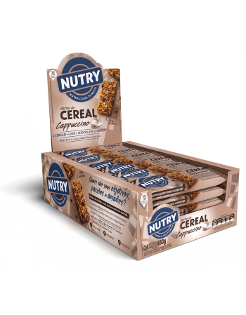 Barra de Cereais Cappuccino - Nutry - 24 x 20g