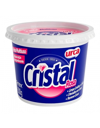 Pasta Multiuso Cristal Rosa 500g - URCA