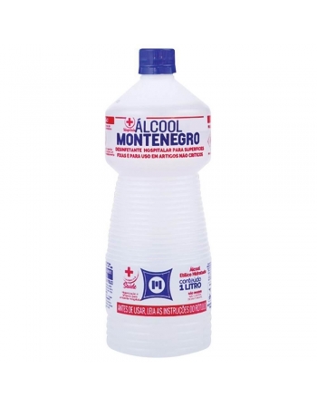 Álcool Desinfetante 1L - MONTENEGRO