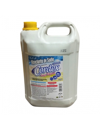 Hipoclorito de Sódio Puro 5L - CORDEX