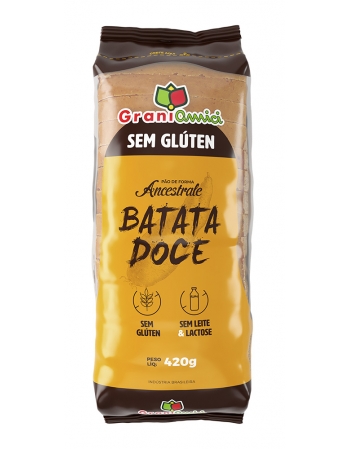 Pão de Forma Ancestrale Batata Doce - GRANI AMICI - 420g