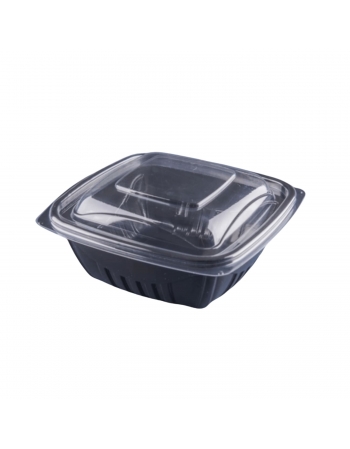 Embalagem Preta Multiuso para Microondas 1300mL (G-337) - GALVANOTEK