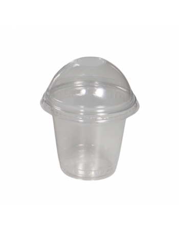 Copo PET com Tampa sem Furo 300mL (G-830-SF) - GALVANOTEK