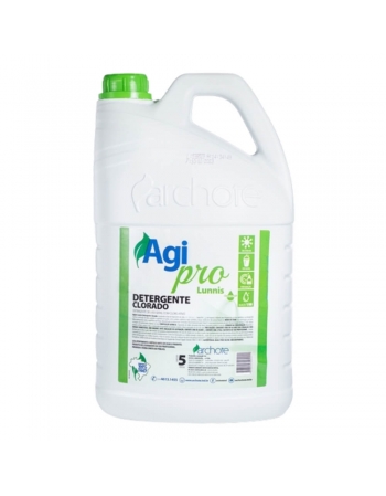 Detergente Clorado AgiPro Lunnis 5L - ARCHOTE