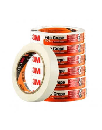 Fita Crepe 101LA 18mmx50m - 3M