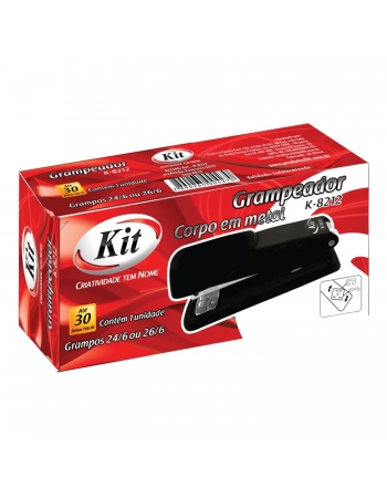 Grampeador 24/6 - 26/6 30FLS (K-8212) - KIT
