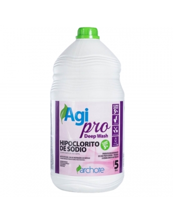 AgiPro Hipoclorito de Sódio 5% 5L - ARCHOTE