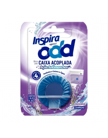 Bloco para Caixa Acoplada Lavanda - Inspira ODD