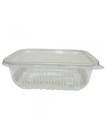 Pote Retangular com Tampa 1000mL (KPR-1000) - TOTALPLAST