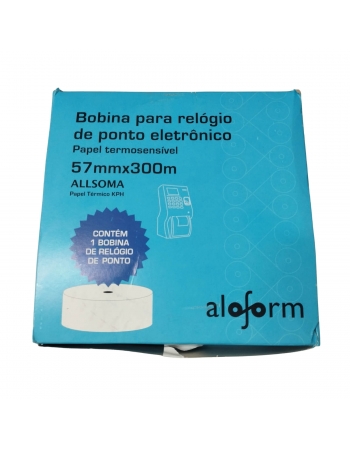 BOBINA TERMICA 57X300 P/ PONTO ELETRÔNICO C/1 UN