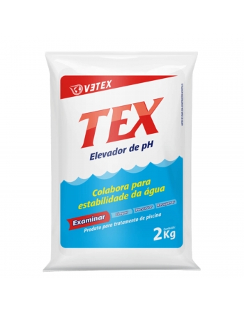 Elevador de pH Alcalinizante 2Kg - TEX