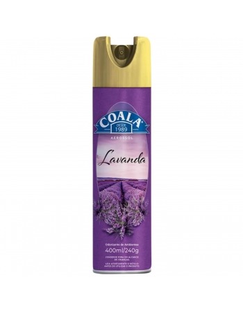 Odorizante Aerossol Lavanda 400mL - COALA