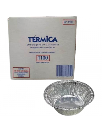 Forma de Alumínio para Empada 100mL (T100) - TÉRMICA