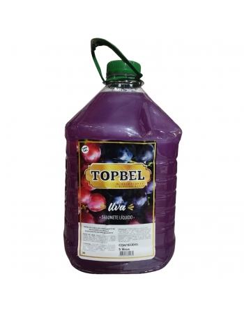 Sabonete Líquido Uva 5L - TOPBEL