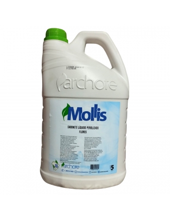 Mollis Sabonete Líquido Perolado Flores 5L - ARCHOTE