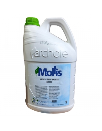 Mollis Sabonete Líquido Perolado Erva Doce 5L - ARCHOTE