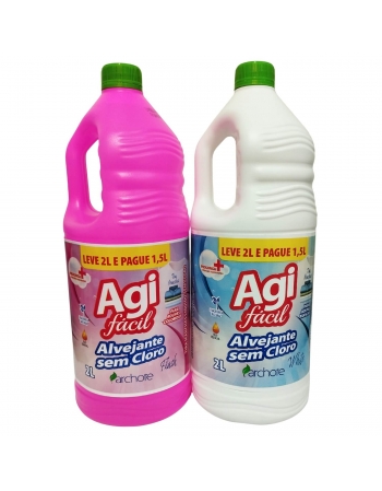 Agifácil Alvejante White 2L - ARCHOTE
