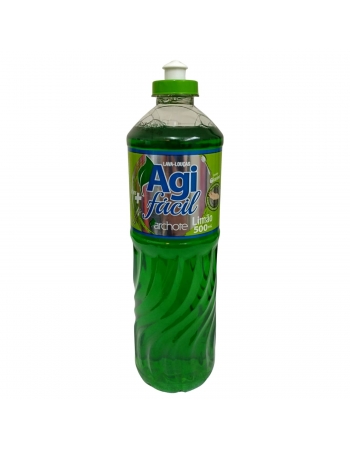 Agifácil Detergente Lava Louças Limão 500mL - ARCHOTE