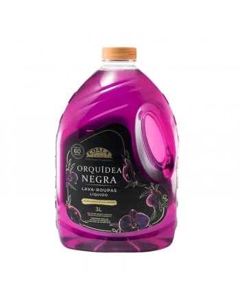 Lava Roupas Sabão Líquido Orquídea Negra 3L - COALA
