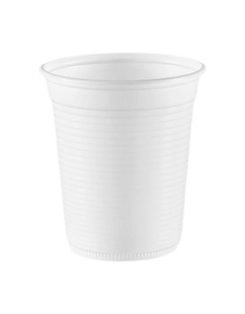 Copo 200mL Branco Estriado - COPAZA