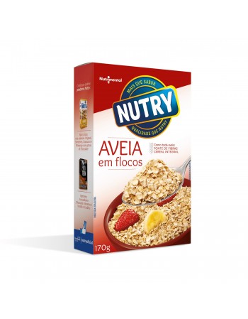 Aveia Flocos Nutry - Nutrimental - Unidade De 170G