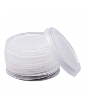 Tampa 100 para Copo 150mL, Copo 180mL, Copo 200mL e Pote 100mL (TP-100) - TOTALPLAST