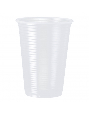 Copo 400mL Transparente Estriado - CRISTALCOPO