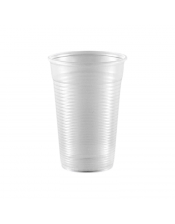 Copo 300mL Transparente Estriado - COPAZA