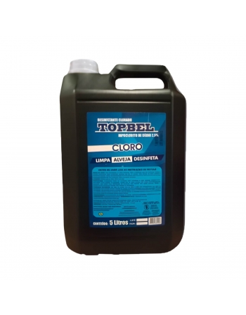 DESINFETANTE CLORADO 5L (ALVEJANTE 2,5%) - TOPBEL